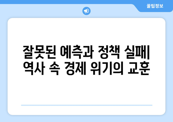 경제 정책의 실패 사례 분석