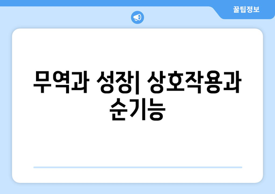 국제 무역과 경제 성장의 상관관계